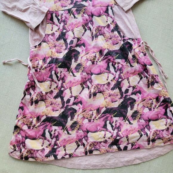 Paper Wings Pink Wild Horses Dress - Picture 3 of 5